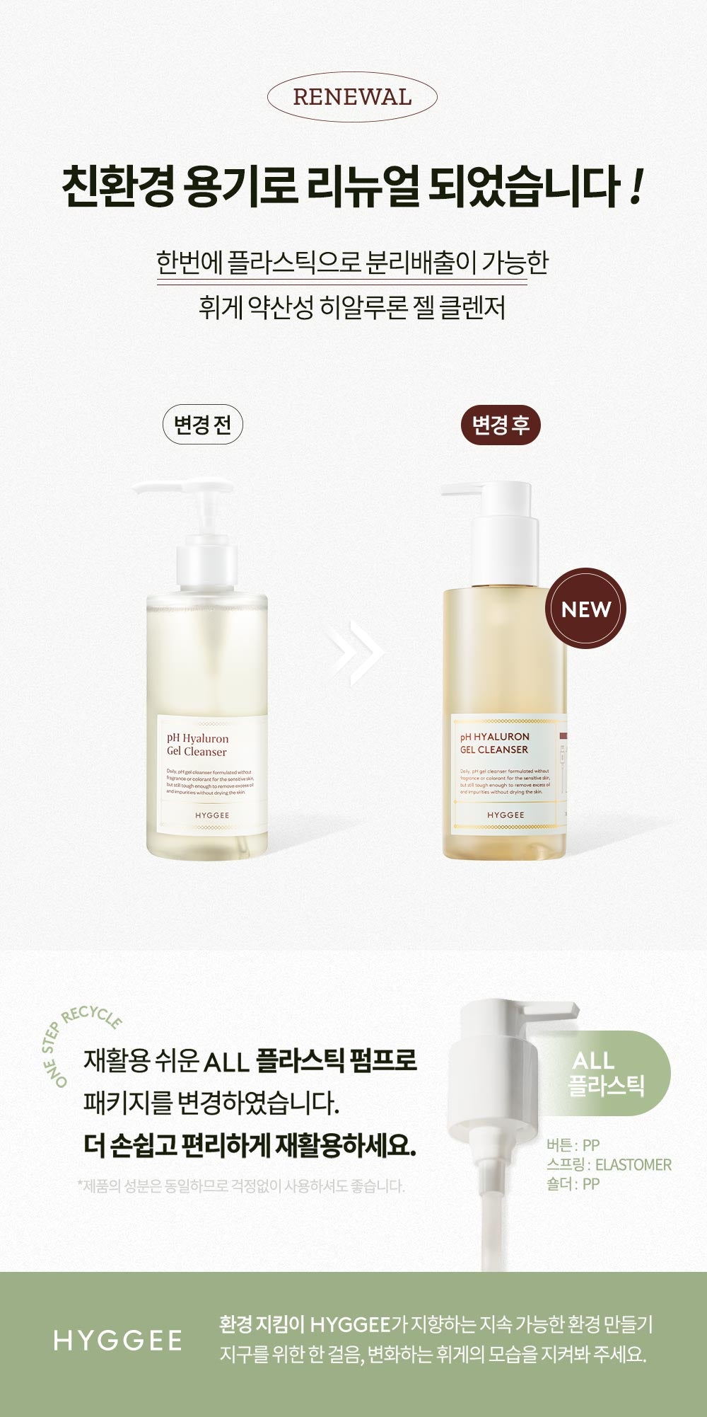 HYGGEE 弱酸性氨基酸保濕洗面啫喱